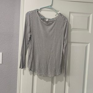 Black & white striped tee